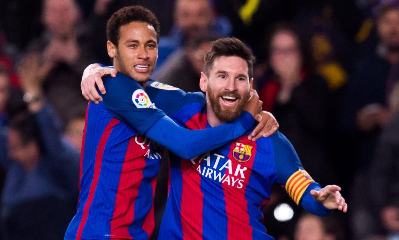 Messi và Neymar từng cùng nhau kề vai chiến đấu