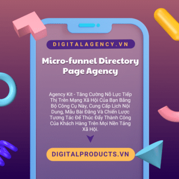 Bộ mẫu dịch vụ Micro-funnel Directory Page Agency